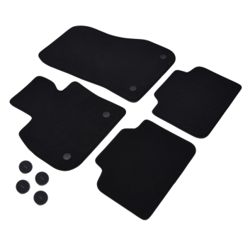 BMW Seria 2 Active Tourer U06 (2021–>) – Czarne dywaniki samochodowe welurowe Gold PLUS – Standard